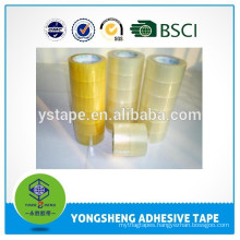 48mm wholesale bopp packing tape with yellowish color